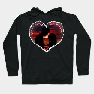 Love is a journey, not a destination - Journey of Love Hoodie